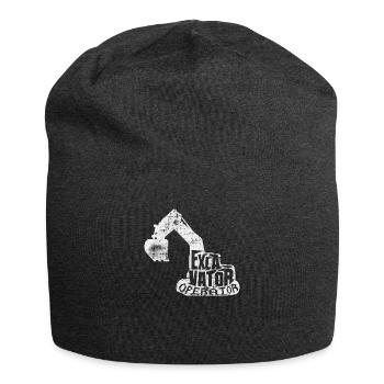 Excavator - Jersey Beanie - charcoal grey - Front