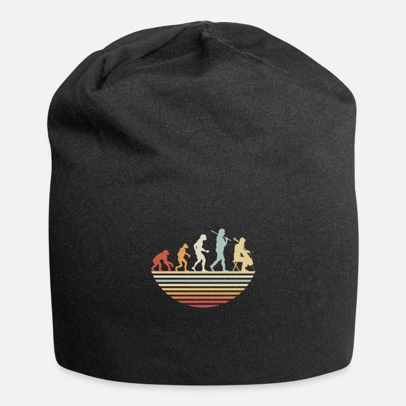 Cello Evolution - Jersey-Beanie - Schwarz