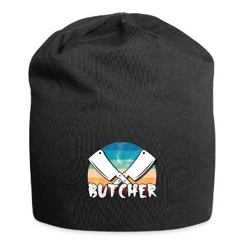 Metzger - Jersey-Beanie - Schwarz - Vorne