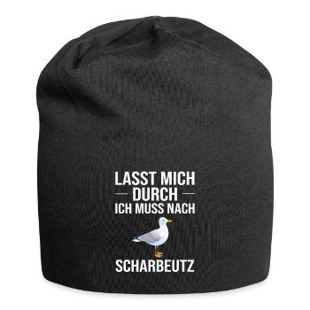Scharbeutz Ostsee Urlaub - Jersey-Beanie - Schwarz - Vorne