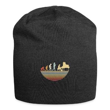 Piano Evolution - Jersey-Beanie - Anthrazit - Vorne