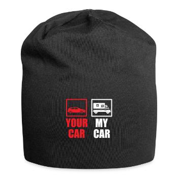 Cadeau paramédical - Bonnet en jersey - noir - Devant