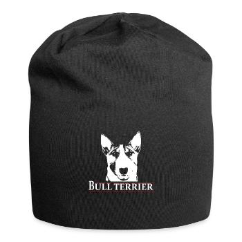 Cadeau Bull Terrier Propriétaire de chien Bull Terrier - Bonnet en jersey - noir - Devant