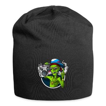Aliens Stoner Party - Jersey Beanie - black - Front