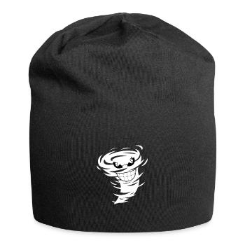 Cool tornado - Jersey Beanie - black - Front