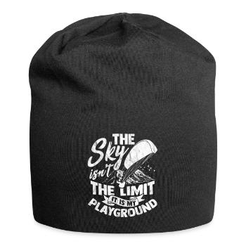 Paragliding - Jersey-Beanie - Schwarz - Vorne