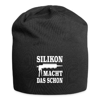 Handwerker Installateur Klempner Schlosser Witze - Jersey-Beanie - Schwarz - Vorne
