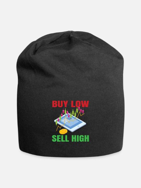 Trade trade - Jersey Beanie - black