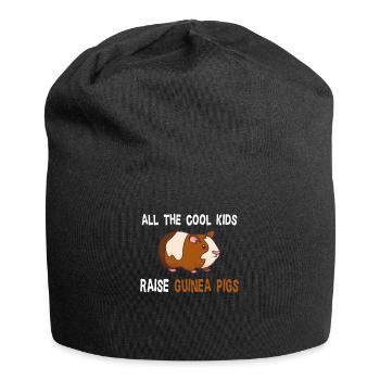 Rongeur cochon d'Inde Cool Kids - Bonnet en jersey - noir - Devant