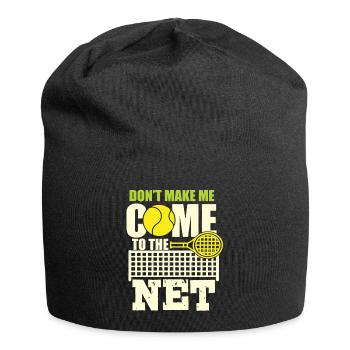 Tennis Raquettes de tennis tennis balle de tennis tennis - Bonnet en jersey - noir - Devant