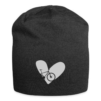Straßenrad in Wien im Bikepark am Berg mit Kinder - Jersey-Beanie - Anthrazit - Vorne