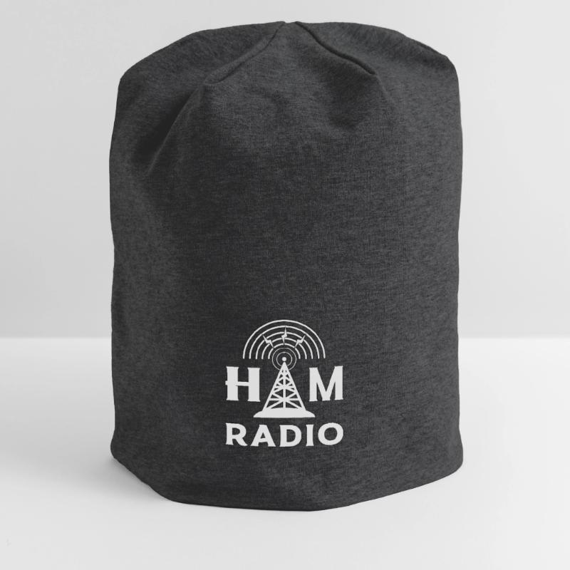 Radio HAM Operator Amateurfunk Antenne Geschenk Jersey-Beanie