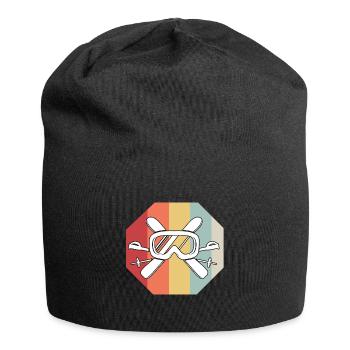 Ski - Jersey-Beanie - Schwarz - Vorne