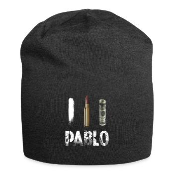 Pablo Escobar - Jersey-Beanie - Anthrazit - Vorne