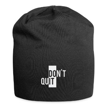 NE PAS QUIT T-shirt Do It - Bonnet en jersey - noir - Devant