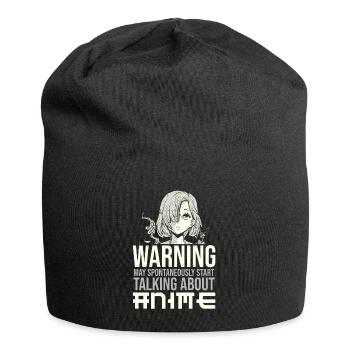 Talking About Anime - Manga Dessin - Bonnet en jersey - noir - Devant