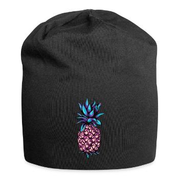 ananas - Bonnet en jersey - noir - Devant