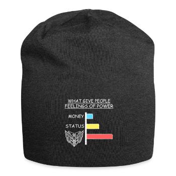 Lol League be a legend lvl7 Level up - Jersey Beanie - charcoal grey - Front