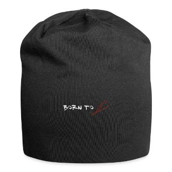 Né à Skijump (saut à ski) - Bonnet en jersey - noir - Devant