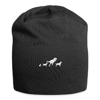 Conception de Labrador pour un propriétaire de chien - Bonnet en jersey - noir - Devant
