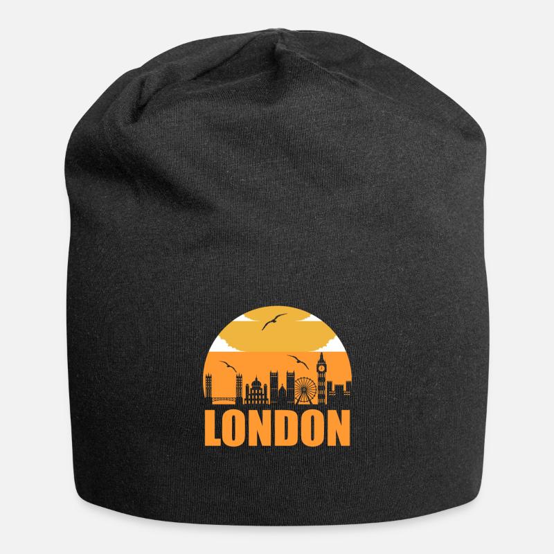 London - Jersey Beanie - black