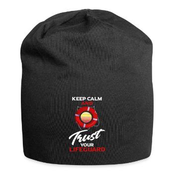 Lifeguard Lifeguard Piscine extérieure Piscine intérieure - Bonnet en jersey - noir - Devant