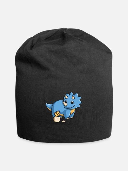 Dinosaure dinosaure enfants dinosaures vêtements - Bonnet en jersey - noir