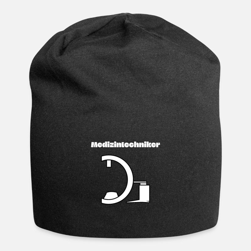 Medizintechniker Röntgen - Jersey-Beanie - Schwarz
