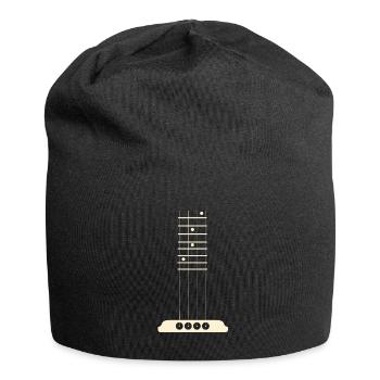 Cadeau d'amant de guitare basse de musicien de frette de guitare basse - Bonnet en jersey - noir - Devant