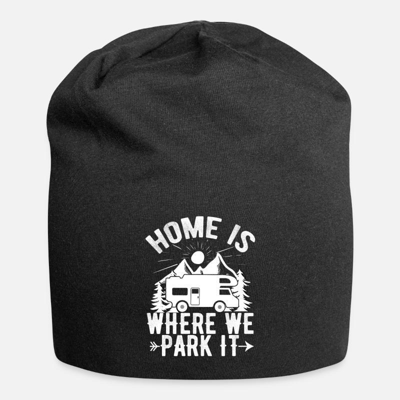 Camper - Jersey-Beanie - Schwarz