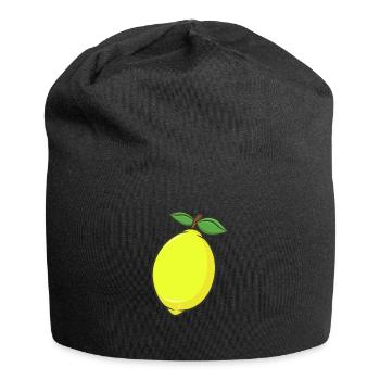 lemon - Jersey Beanie - black - Front