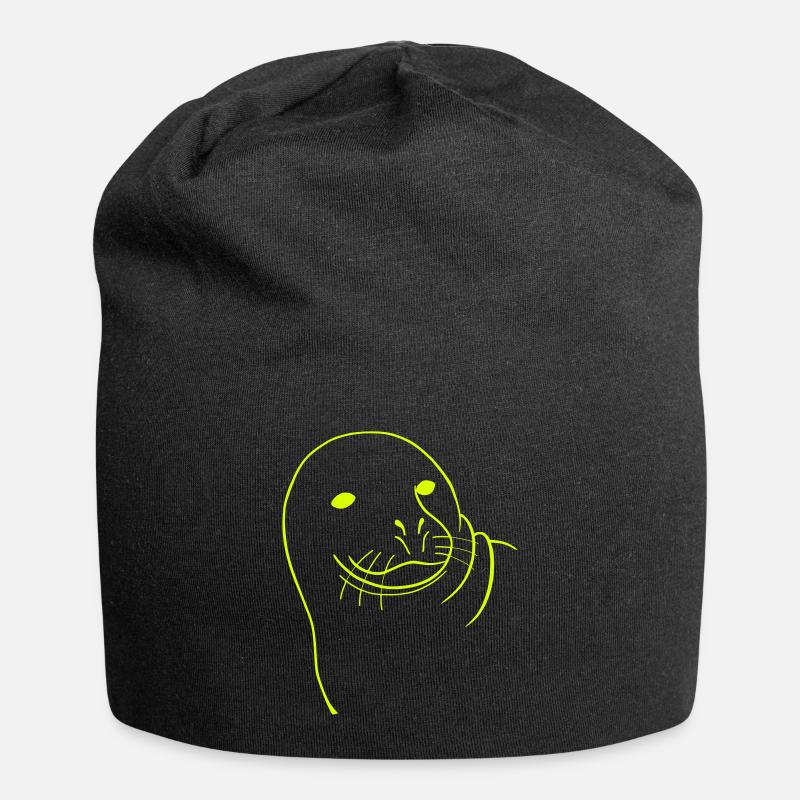 Vincent - Jersey-Beanie - Schwarz