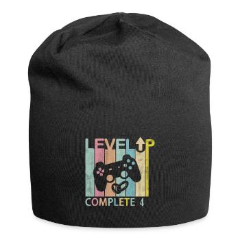 Level Up Complète 4 mariage Anniversary vidéo - Bonnet en jersey - noir - Devant