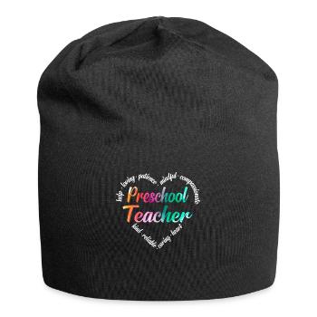 Preschool teacher - Jersey Beanie - black - Front