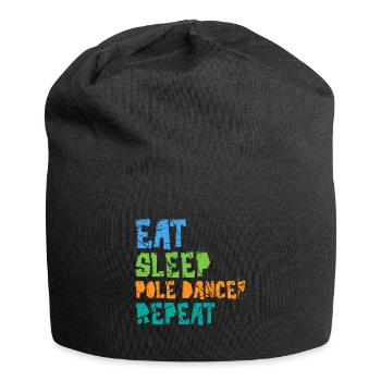 Pole Dance - Jersey-Beanie - Schwarz - Vorne