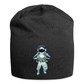 The Astronaut - Jersey Beanie - black - Front