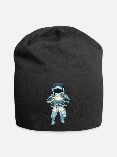 L'astronaute - Bonnet en jersey - noir