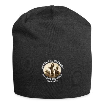 Native Americans Homeland Security Indianer Pferde - Jersey-Beanie - Anthrazit - Vorne