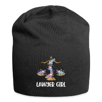 Cadeau avocat avocat avocat - Bonnet en jersey - noir - Devant