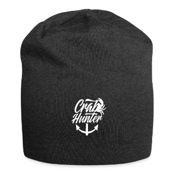 Krabbenfischer Krabbe Krabbenfischen Job Krabben - Jersey-Beanie - Anthrazit - Vorne