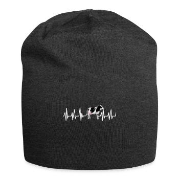 cow - Jersey Beanie - charcoal grey - Front