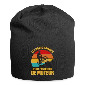 Vélo Montagne/ Tout Terrain VTT Cycliste - Jersey-Beanie - Schwarz - Vorne