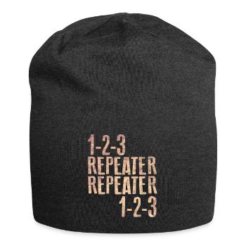 Repeater - Fugazi Lyrics - Jersey Beanie - charcoal grey - Front