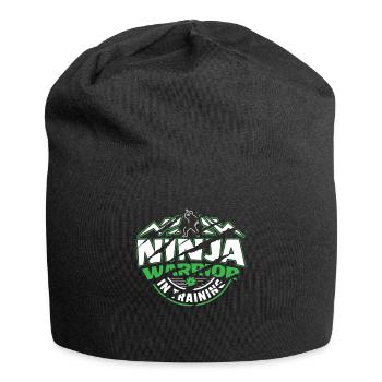 Ninja Warrior In Training Ninja Warrior Geschenk - Jersey-Beanie - Schwarz - Vorne