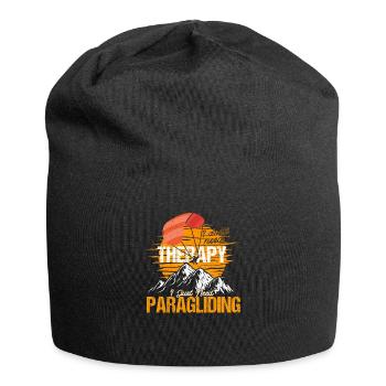 Cadeau de parapente parapente parapente - Bonnet en jersey - noir - Devant