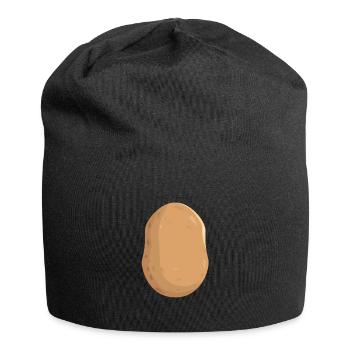 Kartoffel - Jersey-Beanie - Schwarz - Vorne