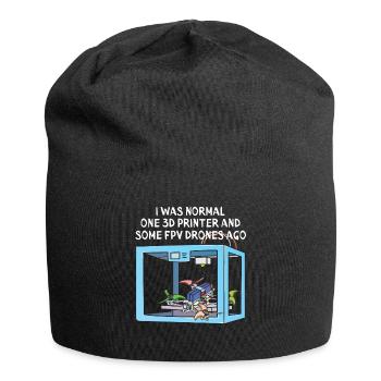 Funny FPV Drone Racing Lover Gift - Bonnet en jersey - noir - Devant