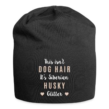 Husky dog - Jersey Beanie - black - Front