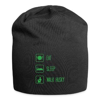 Husky dog - Jersey Beanie - black - Front
