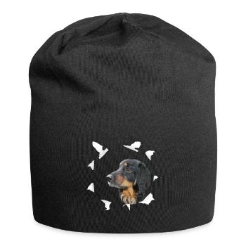 Hovawart Tshirt - Hovawart chien chemise - Bonnet en jersey - noir - Devant